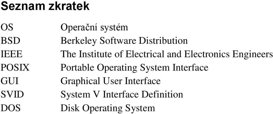 Electronics Engineers Portable Operating System Interface