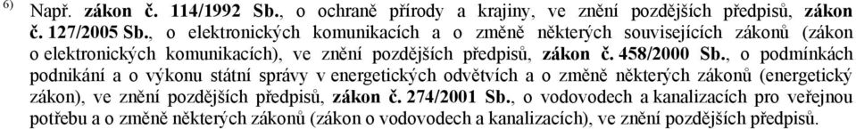 č. 458/2000 Sb.
