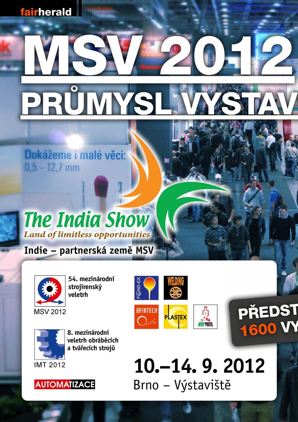 mezinárodní strojírenský veletrh 8.