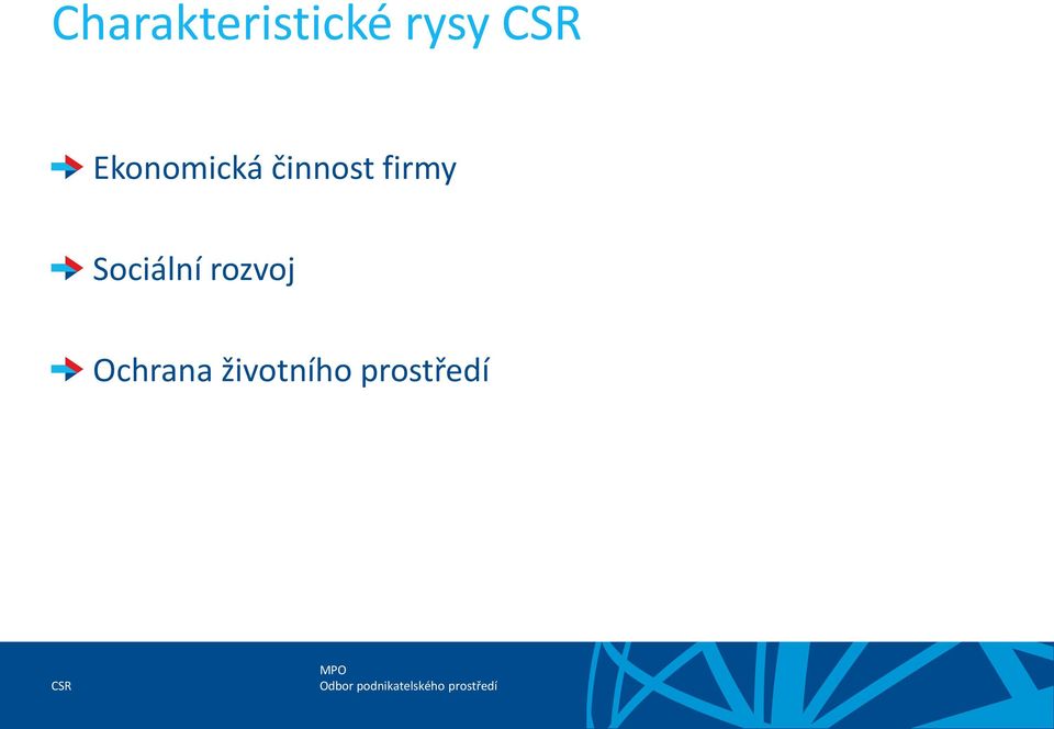 firmy Sociální rozvoj