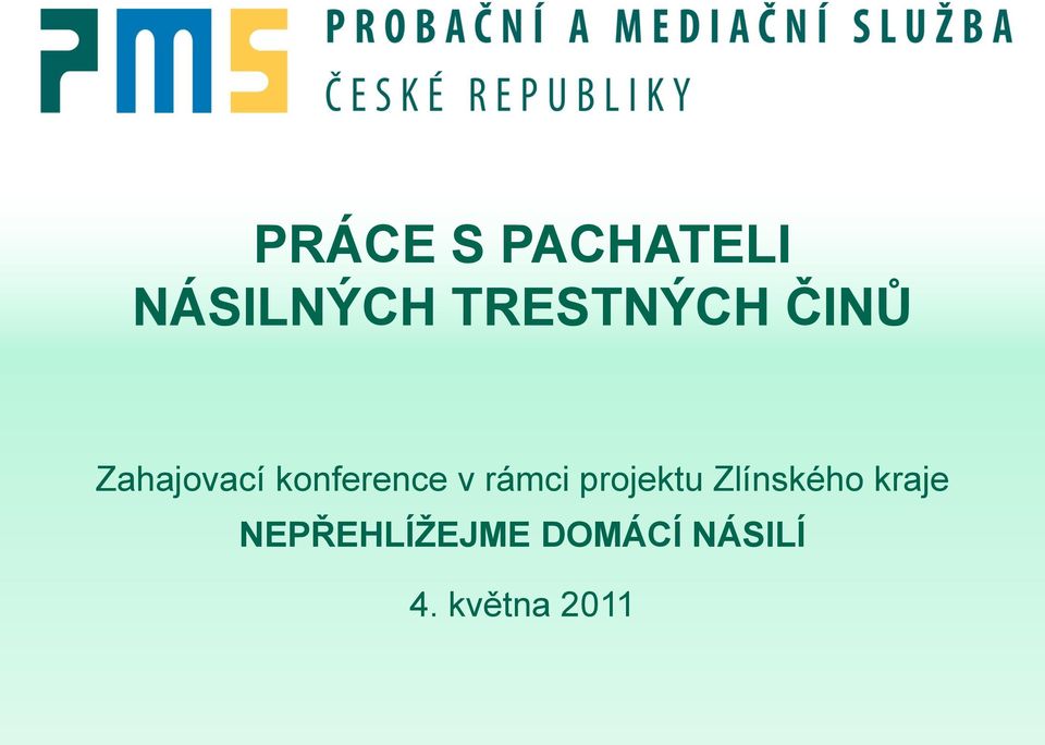 konference v rámci projektu