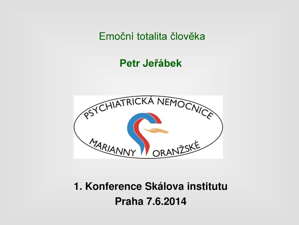 1. Konference
