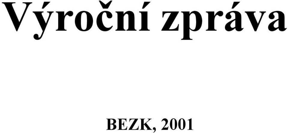 BEZK,