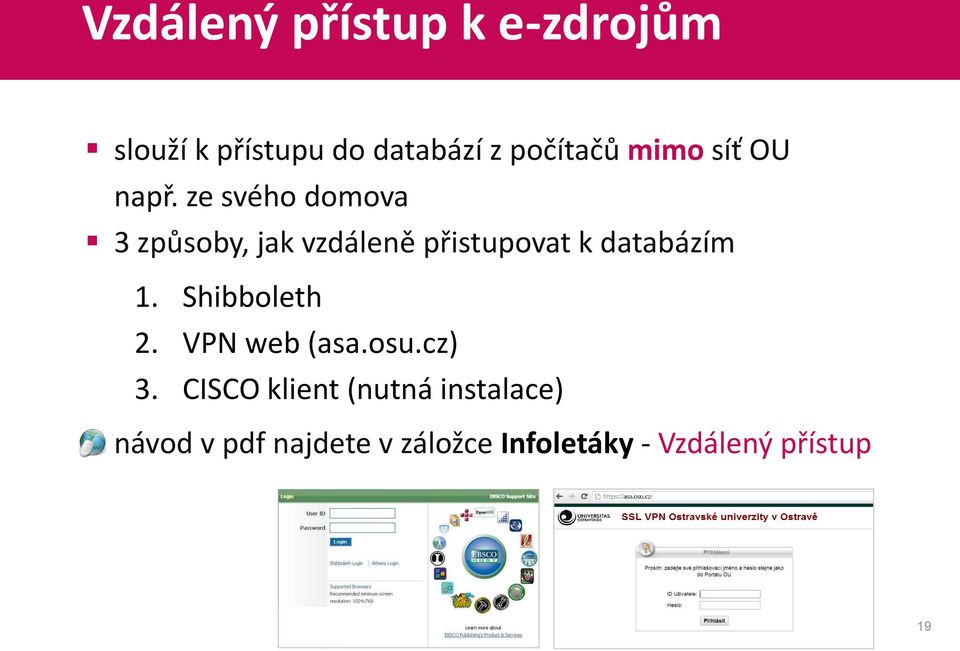 ze svého domova 3 způsoby, jak vzdáleně přistupovat k databázím 1.