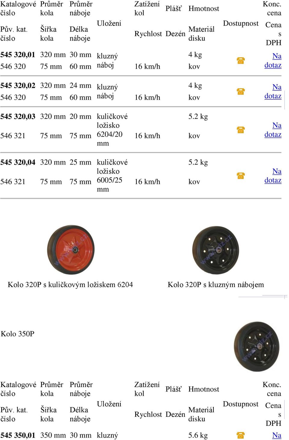 2 kg 546 321 75 75 6204/20 545 320,04 320 25 kuličkové 5.