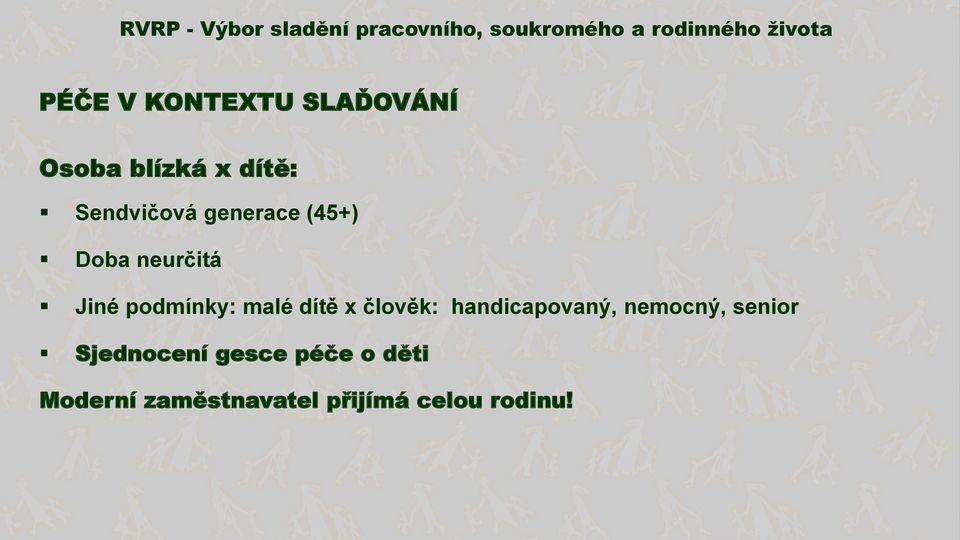 malé dítě x člověk: handicapovaný, nemocný, senior