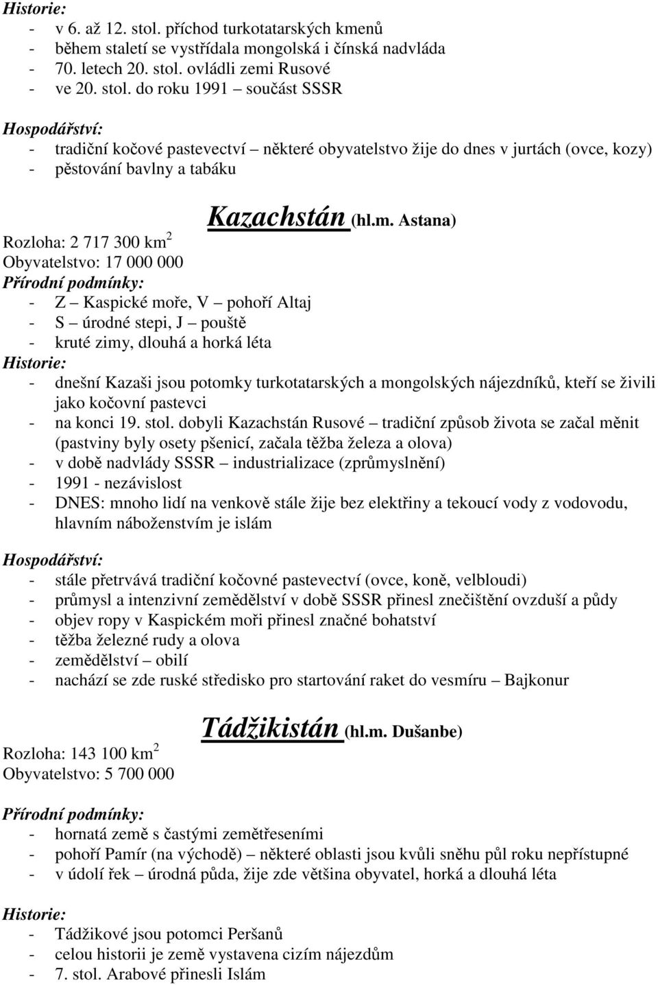 mongolských nájezdník, kteí se živili jako koovní pastevci - na konci 19. stol.