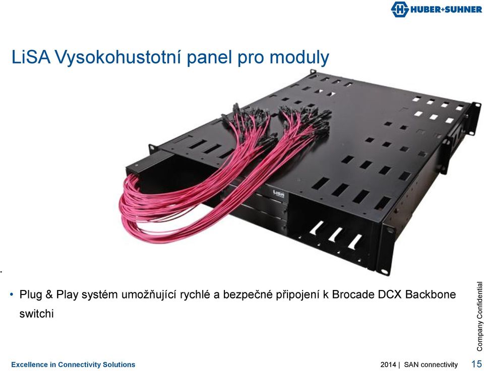 bezpečné připojení k Brocade DCX Backbone