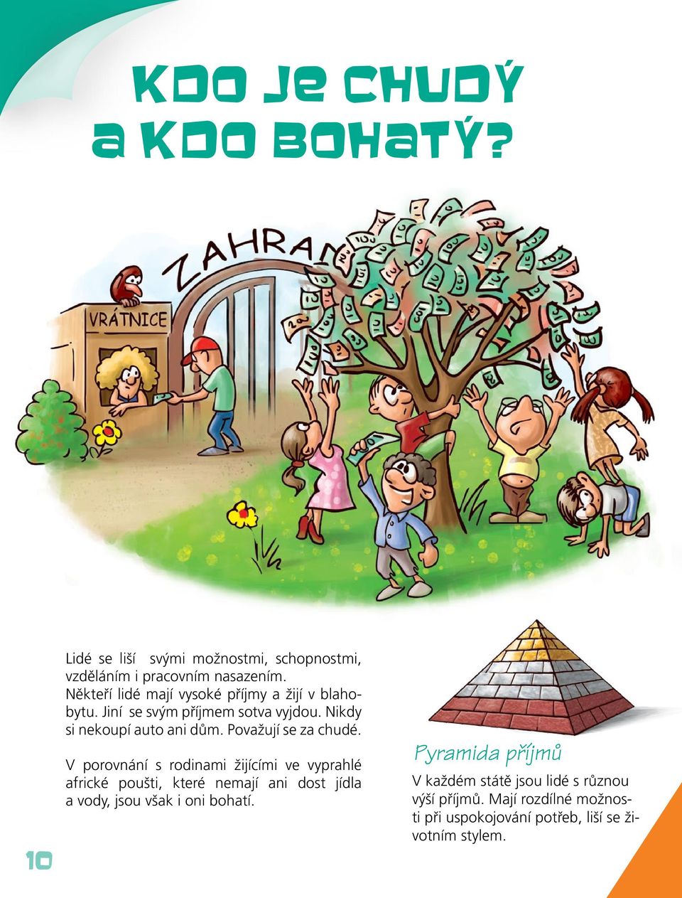 Považují se za chudé.