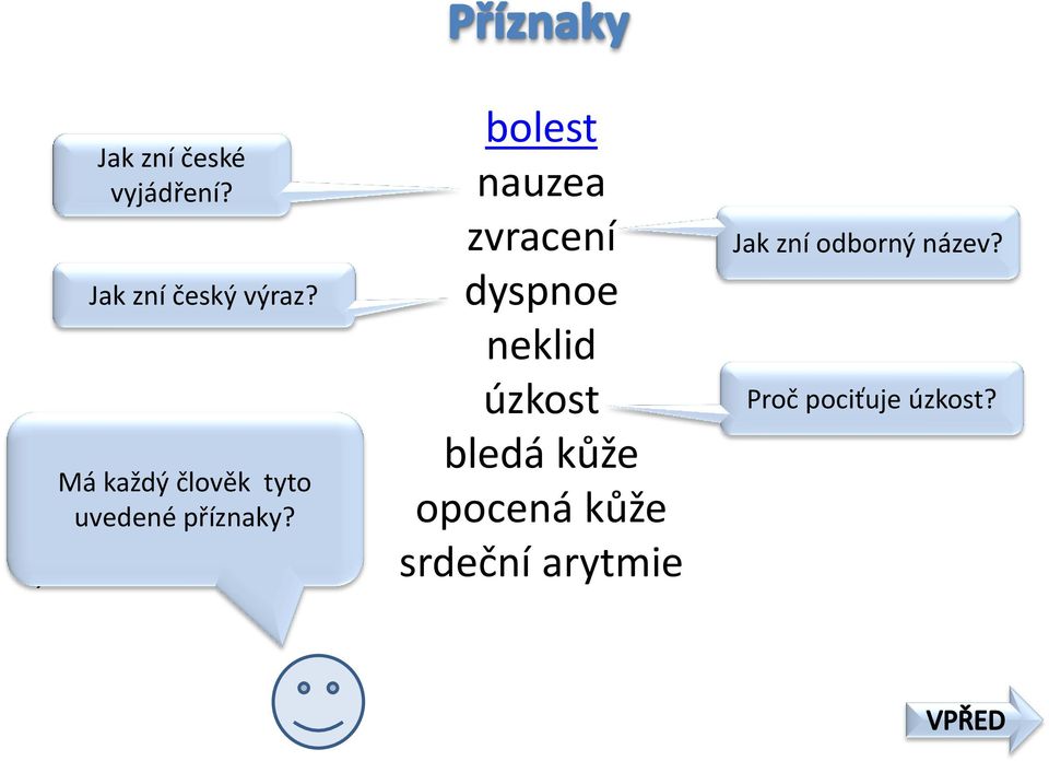 příznaky? a dozví se o tom až z EKG vyšetření.