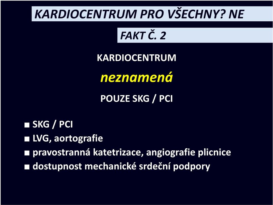 PCI SKG / PCI LVG, aortografie