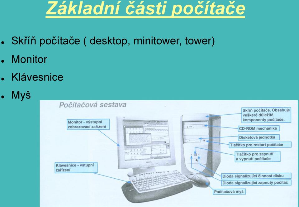 počítače ( desktop,