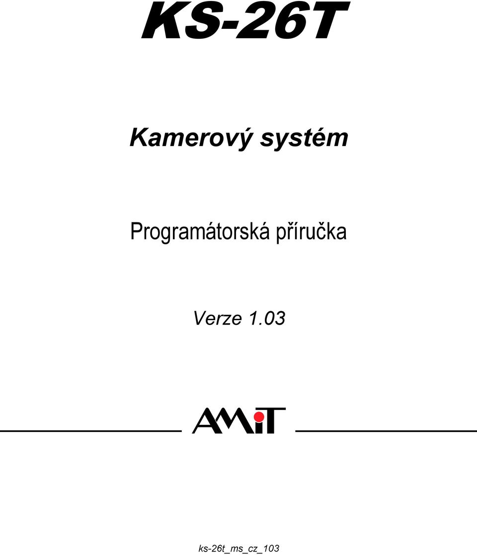 příručka Verze 1.
