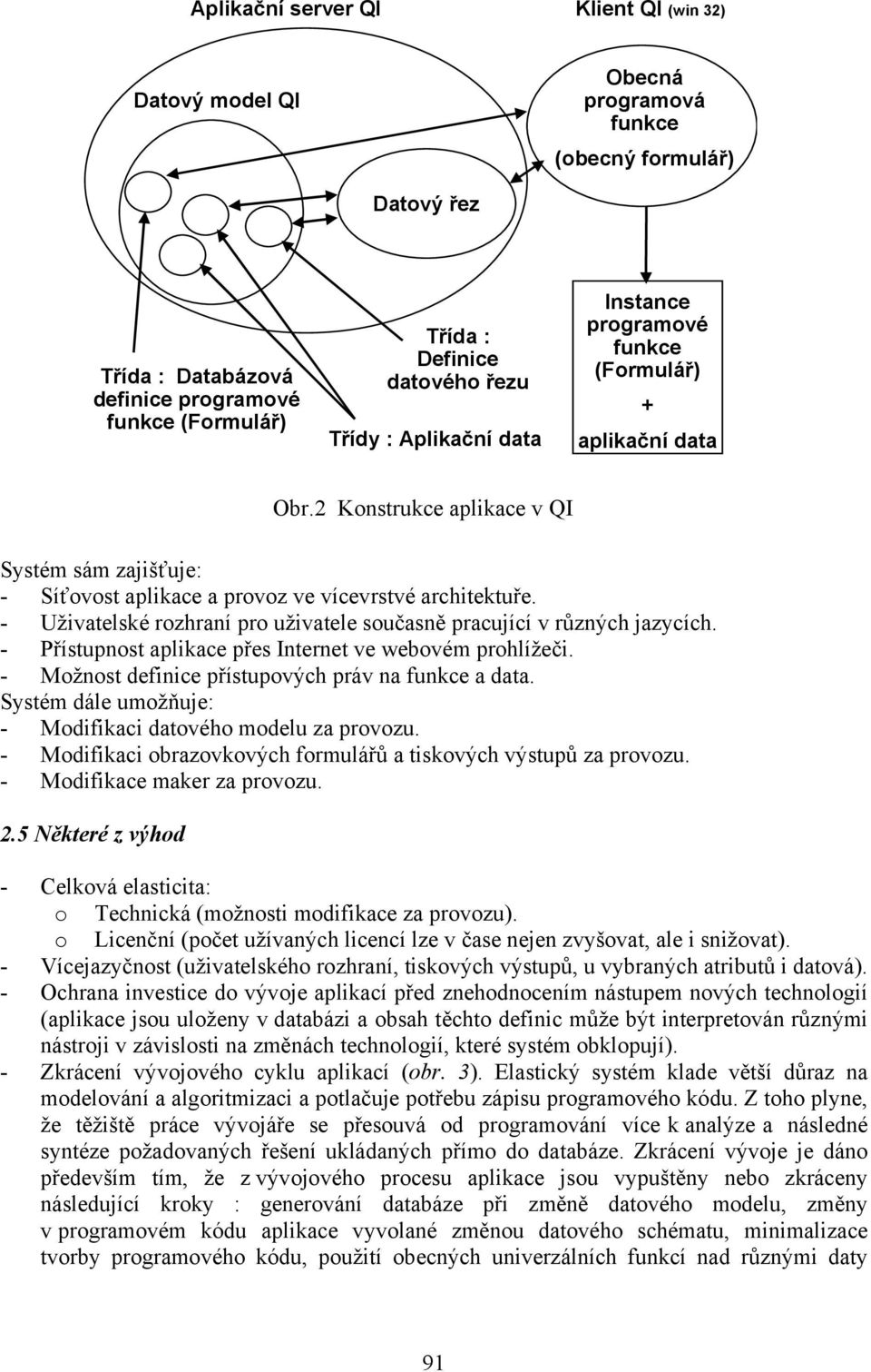 - Uživatelské rozhraní pro uživatele současně pracující v různých jazycích. - Přístupnost aplikace přes Internet ve webovém prohlížeči. - Možnost definice přístupových práv na funkce a data.