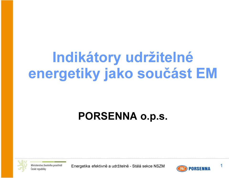 energetiky jako