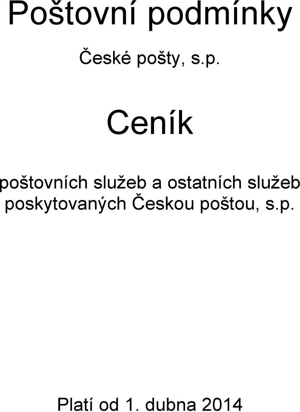 ostatních služeb poskytovaných