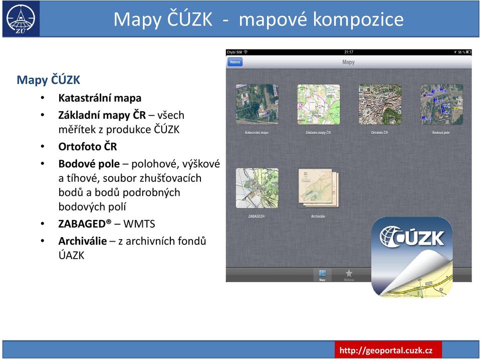 polohové, výškové a tíhové, soubor zhušťovacích bodů a bodů