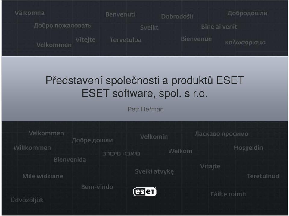 produktů ESET ESET