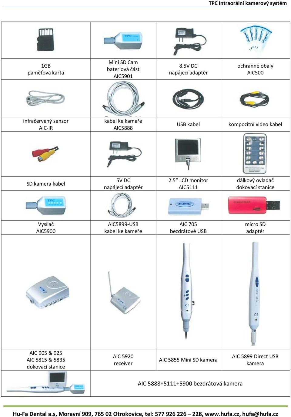 SD kamera kabel 5V DC napájecí adaptér 2.