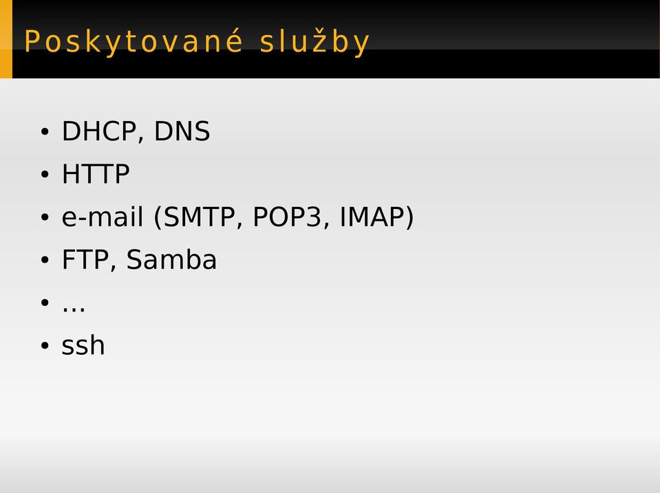 HTTP e-mail (SMTP,