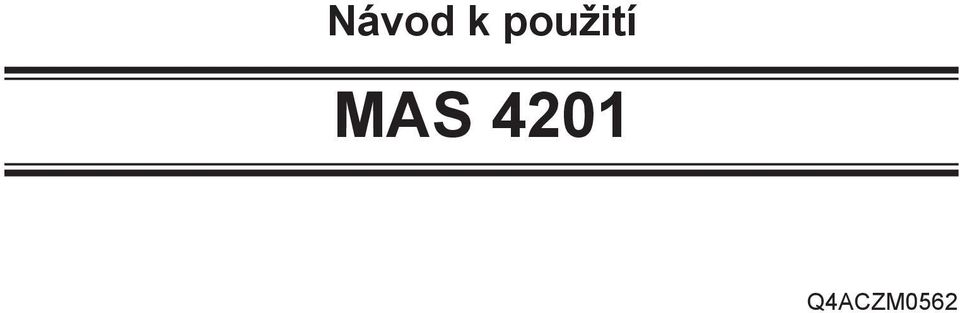 MAS 4201