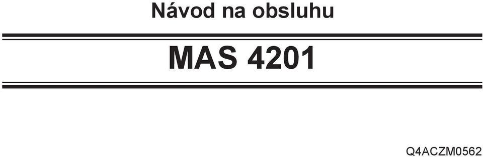 MAS 4201