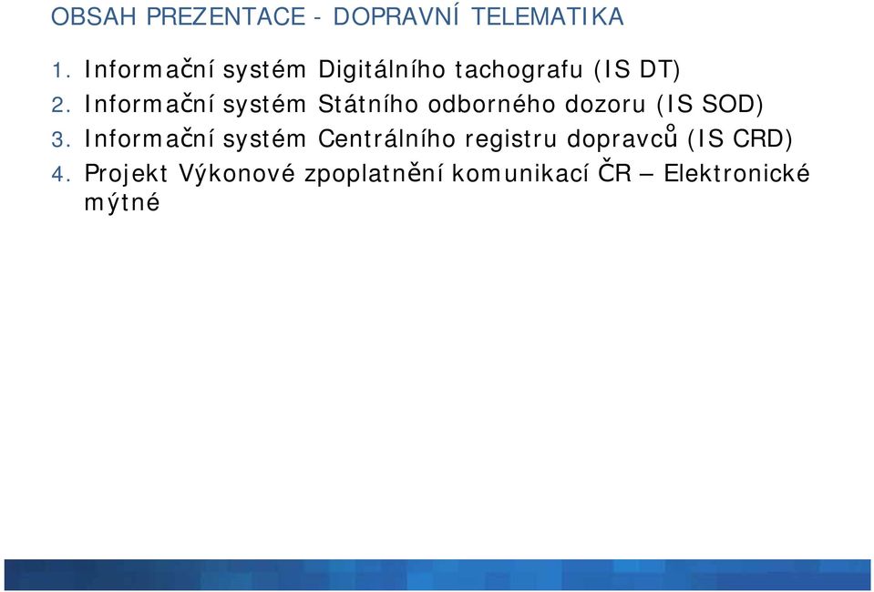 Informační systém Státního odborného dozoru (IS SOD) 3.