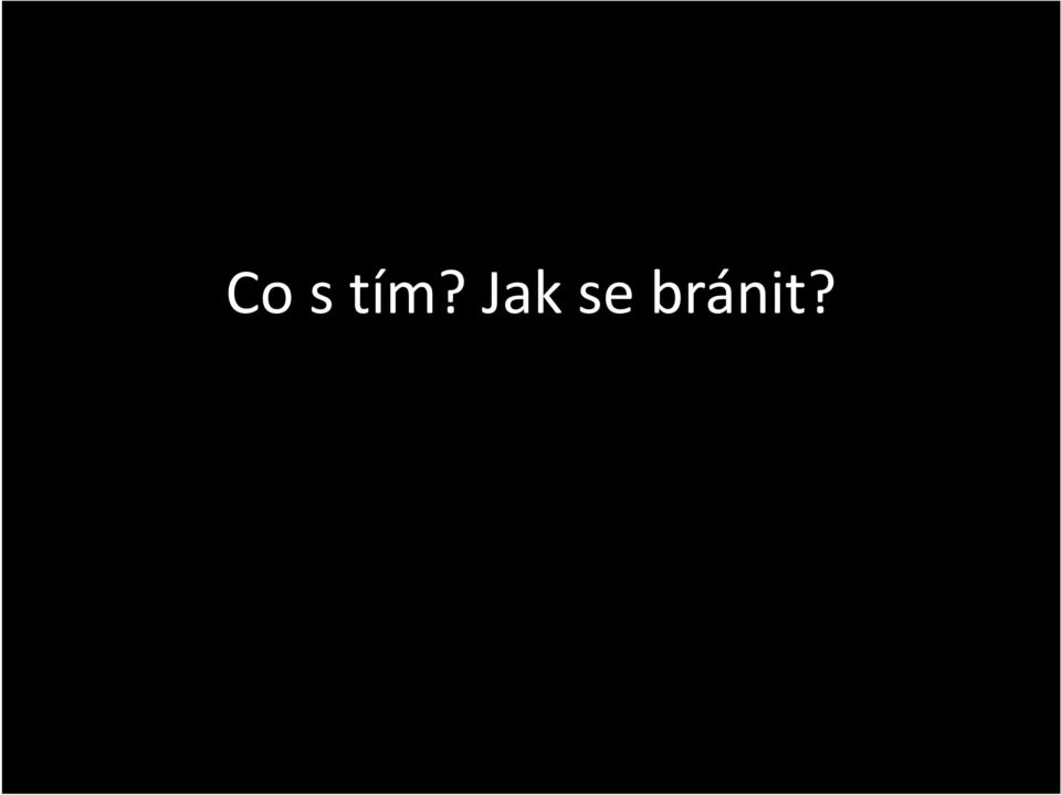 bránit?