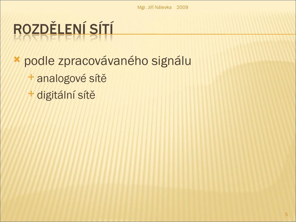 signálu