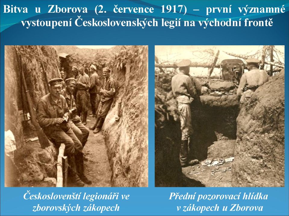 Československých legií na východní frontě