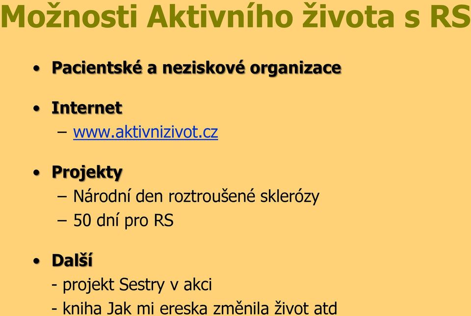 cz Projekty Národní den roztroušené sklerózy 50 dní