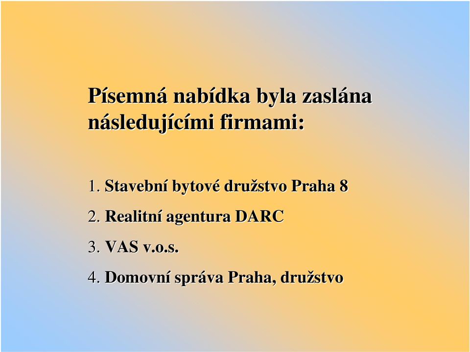 Stavební bytové družstvo Praha 8 2.