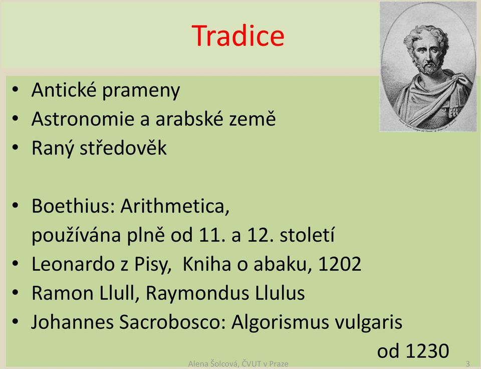 století Leonardo z Pisy, Kniha o abaku, 1202 Ramon Llull,