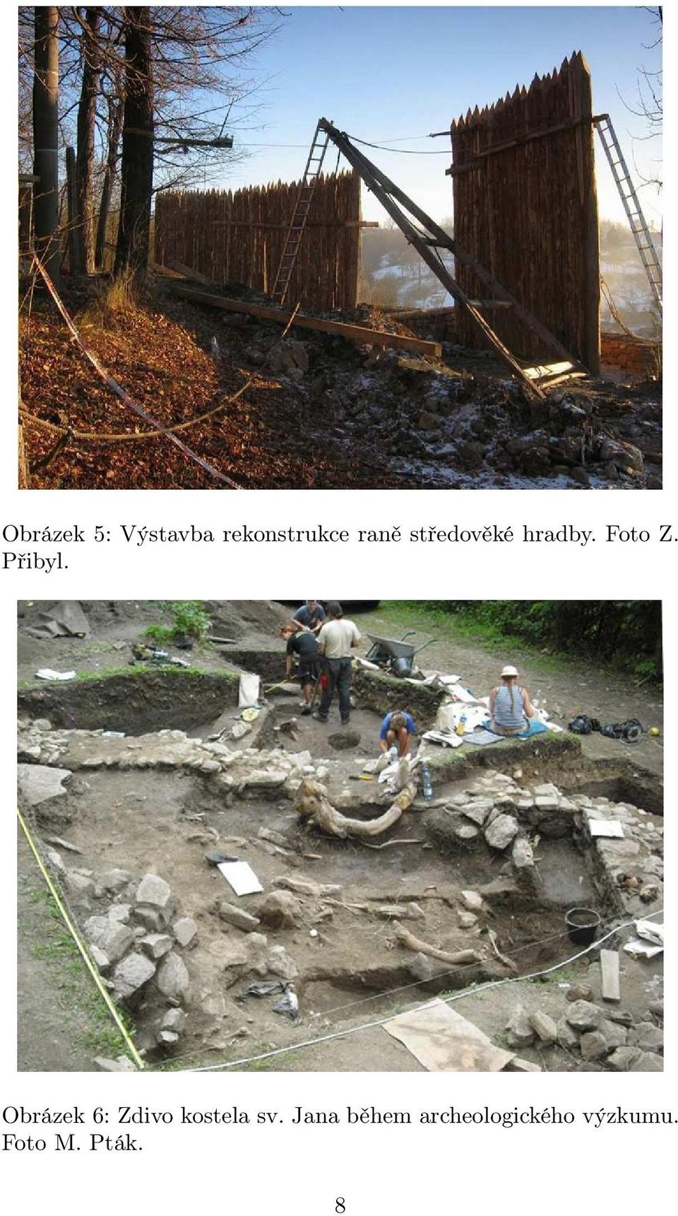 Obrázek 6: Zdivo kostela sv.