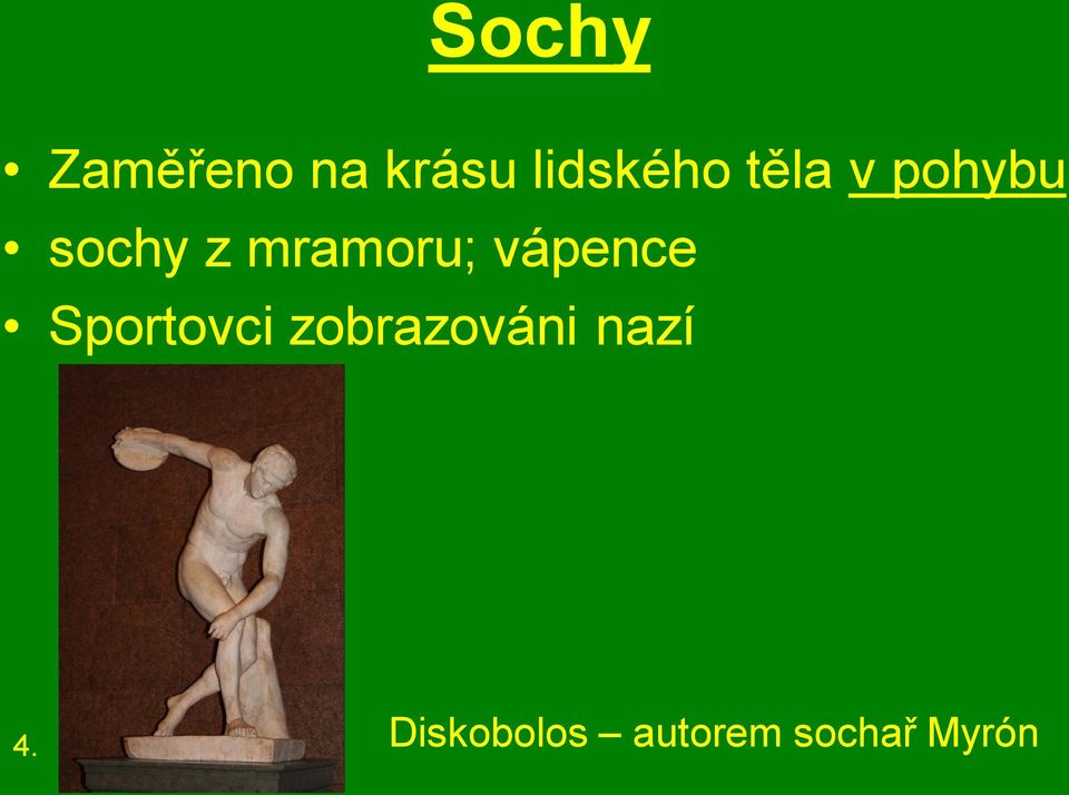 vápence Sportovci zobrazováni