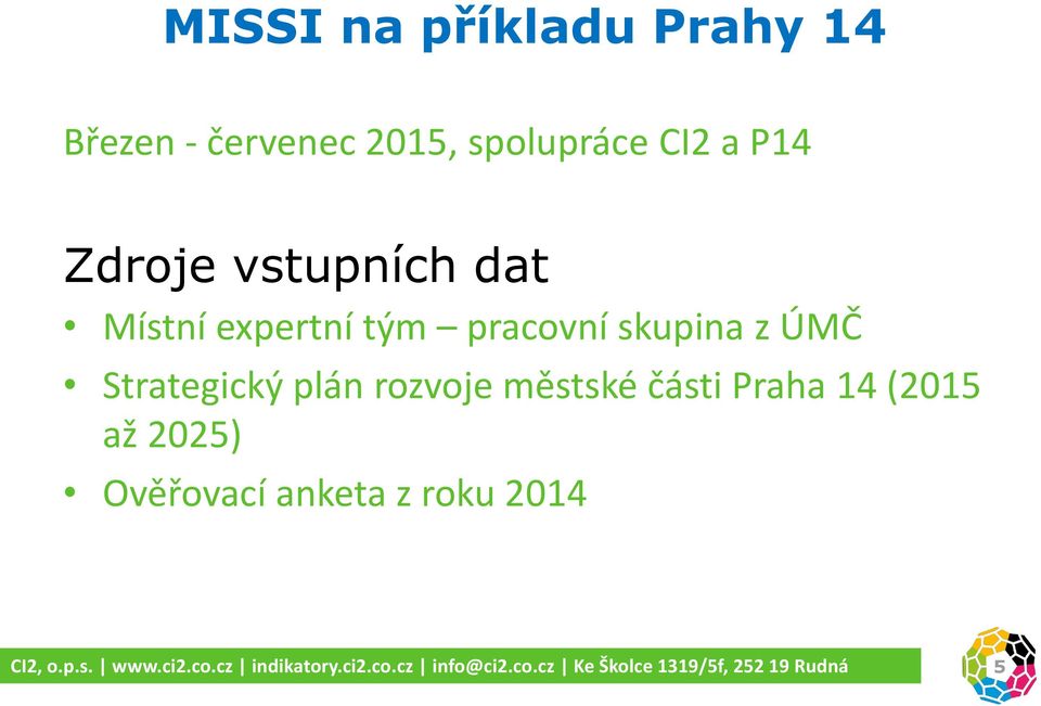 tým pracovní skupina z ÚMČ Strategický plán rozvoje