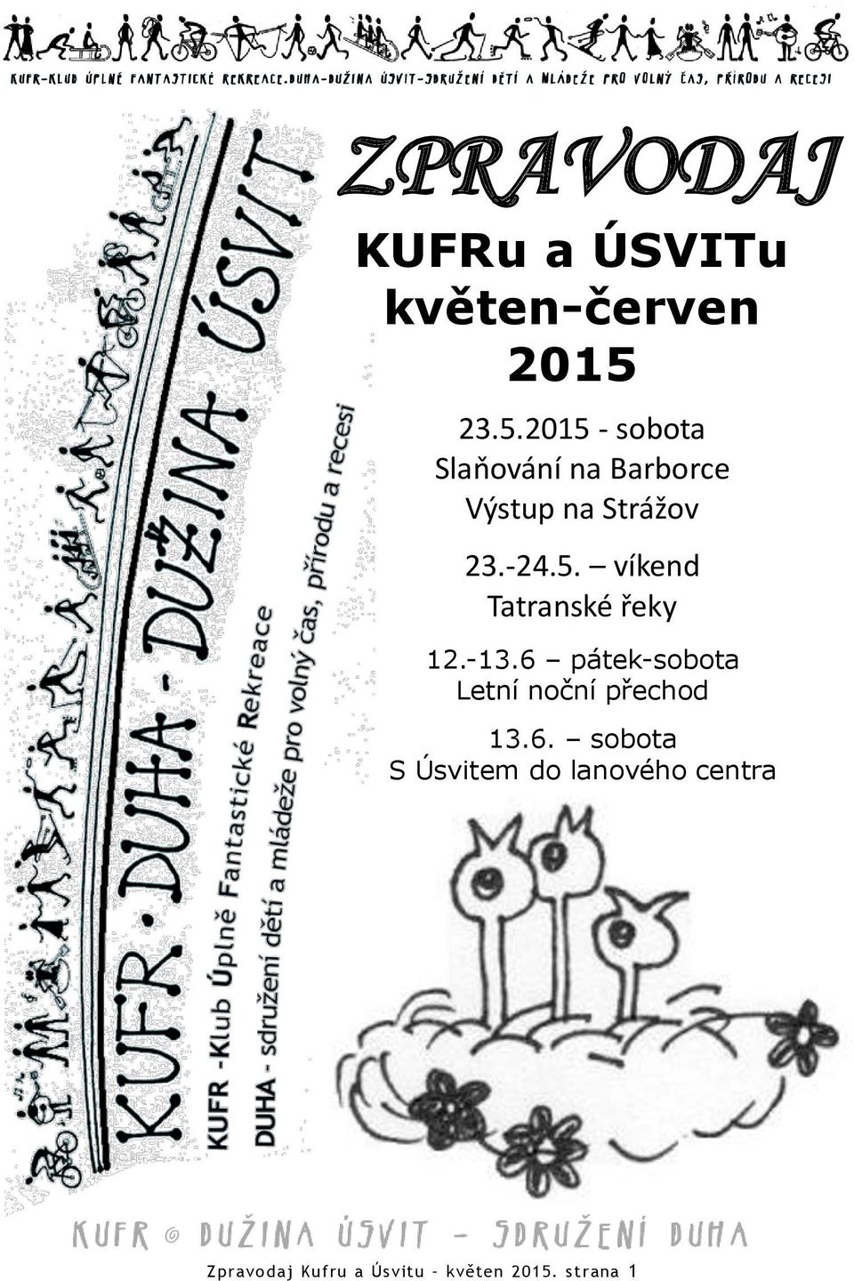 5. víkend Tatranské řeky 12.-13.