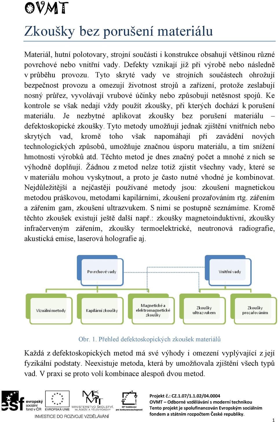 Tyto skryté vady ve strojních součástech ohrožují bezpečnost provozu a omezují životnost strojů a zařízení, protože zeslabují nosný průřez, vyvolávají vrubové účinky nebo způsobují netěsnost spojů.