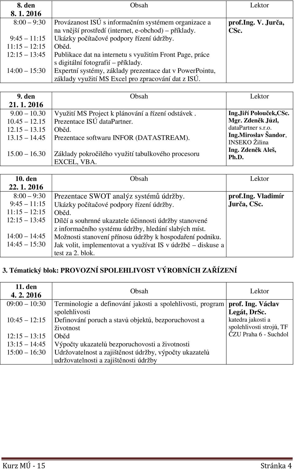 . Publikace dat na internetu s využitím Front Page, práce s digitální fotografií příklady. Expertní systémy, základy prezentace dat v PowerPointu, základy využití MS Excel pro zpracování dat z ISÚ.