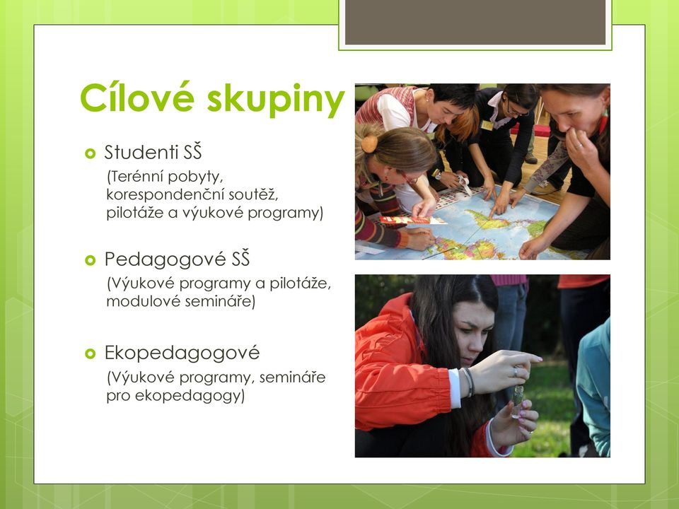 Pedagogové SŠ (Výukové programy a pilotáže, modulové