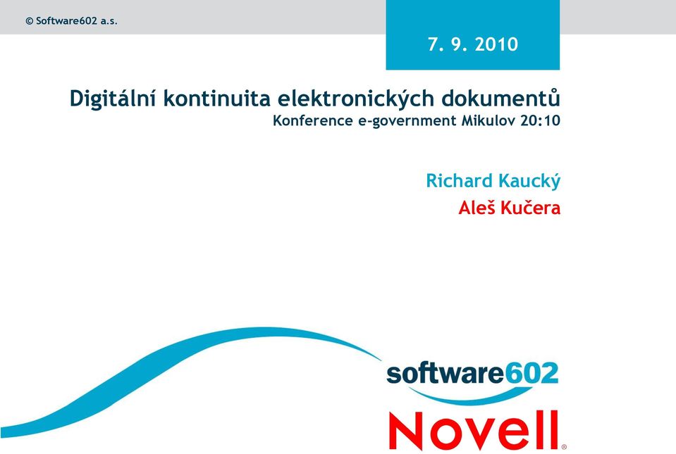 dokumentů Konference