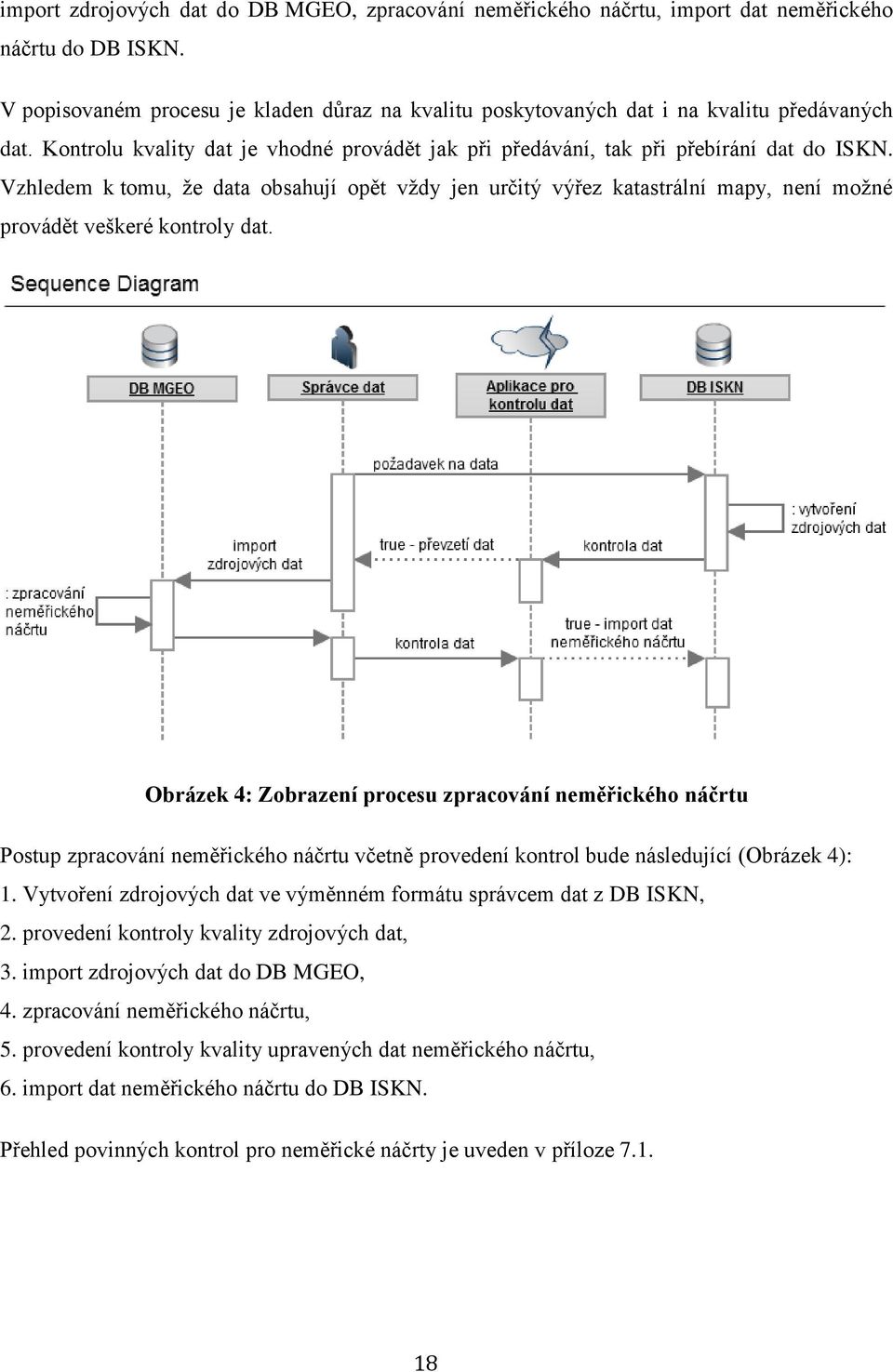 Vzhledem k tomu, ţe data obsahují opět vţdy jen určitý výřez katastrální mapy, není moţné provádět veškeré kontroly dat.