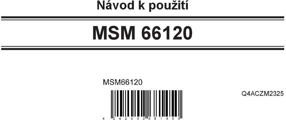 MSM 66120