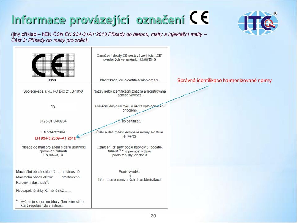 malty Část 3: Přísady do malty pro zdění) Správná