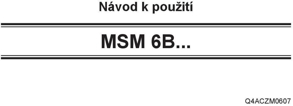 MSM 6B.