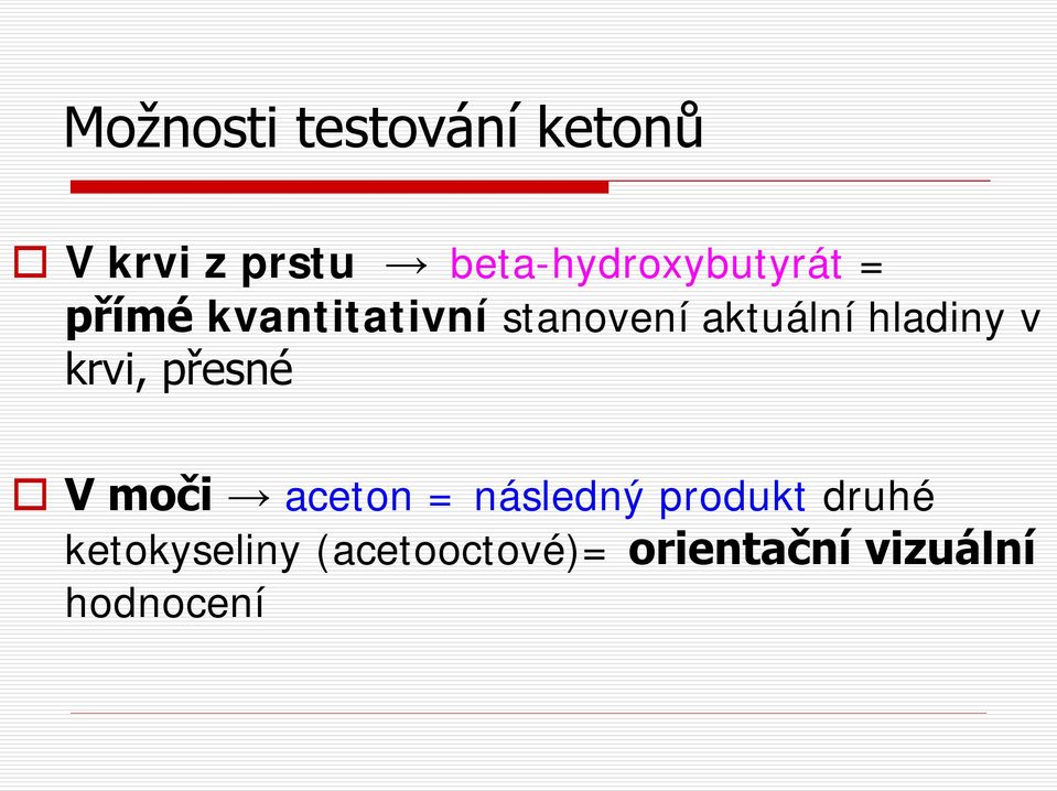 Význam a možnosti vyšetřování ketonů. P. Venháčová, J. Venháčová Dětská  klinika FN a LF UP Olomouc SRPDD - PDF Free Download