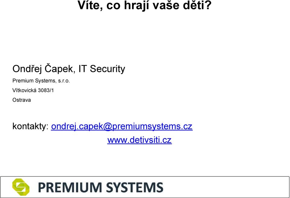 Systems, s.r.o.