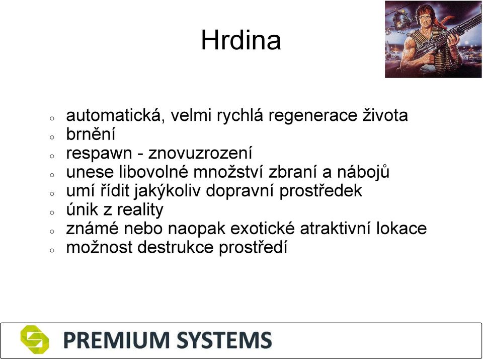 nábojů umí řídit jakýkoliv dopravní prostředek únik z reality