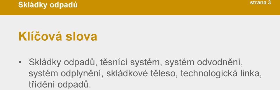 odvodnění, systém odplynění,