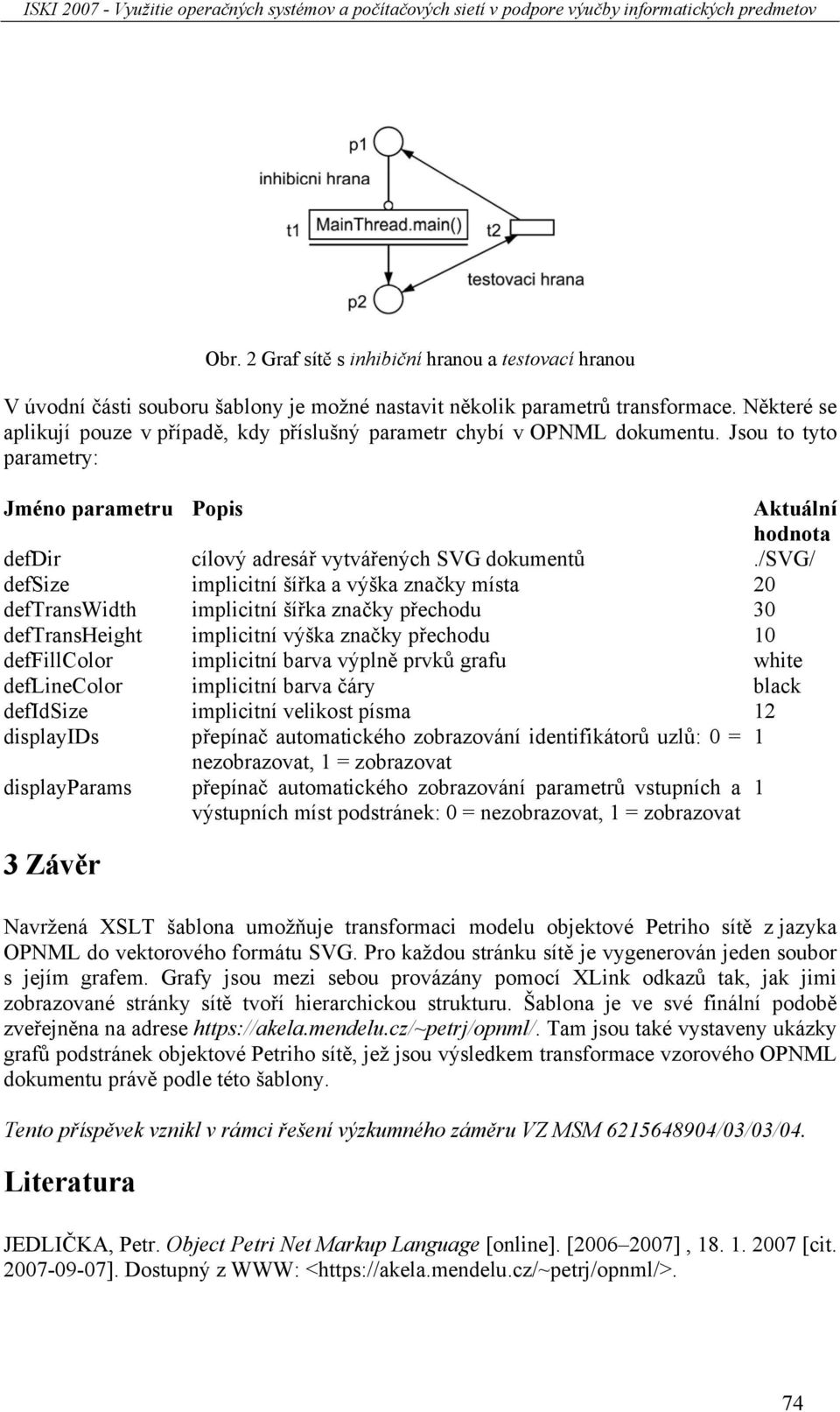 /svg/ defsize implicitní šířka a výška značky místa 20 deftranswidth implicitní šířka značky přechodu 30 deftransheight implicitní výška značky přechodu 10 deffillcolor implicitní barva výplně prvků